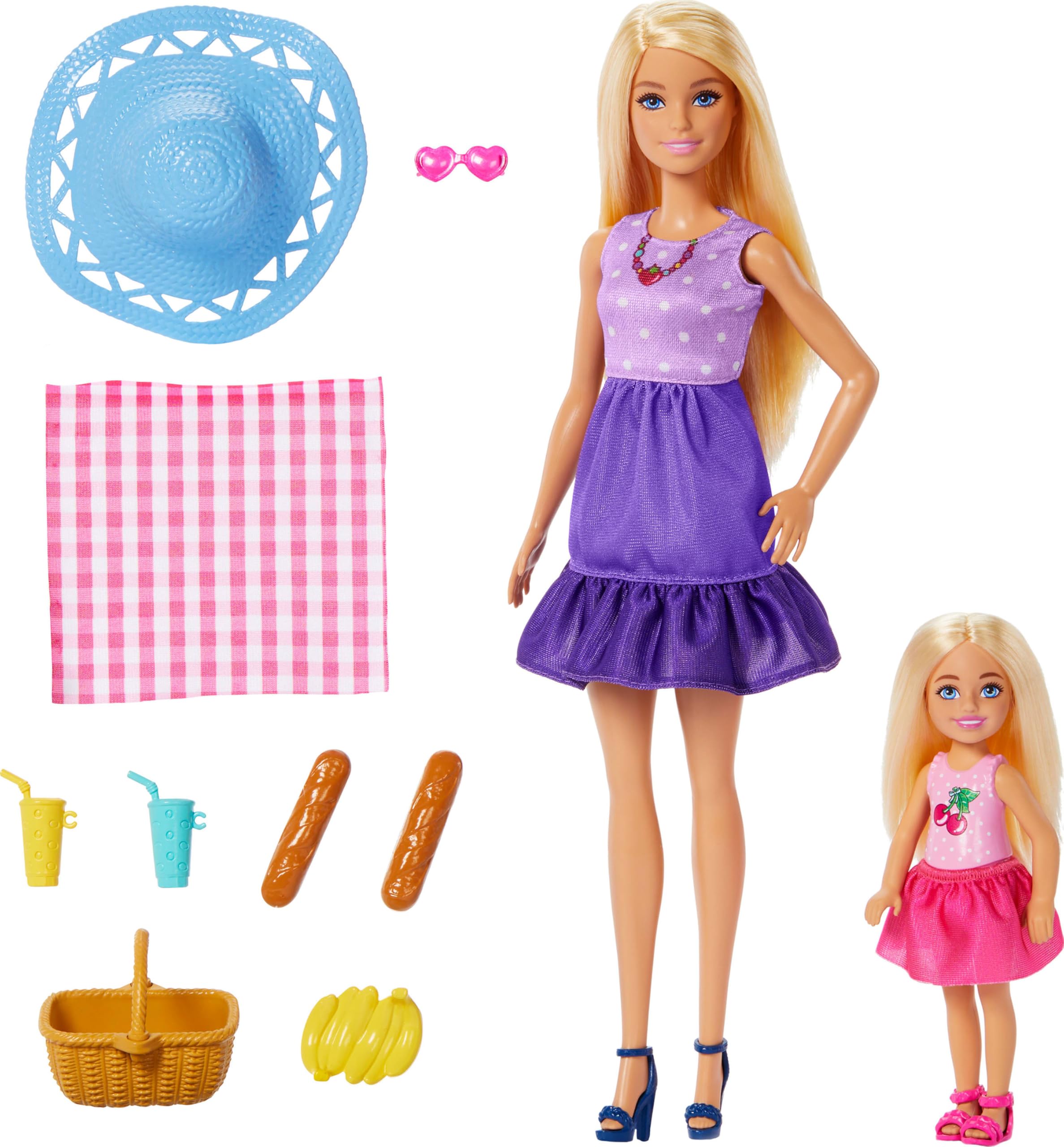 Foto 6 pulgar | Playset De Picnic Para Familiares Y Amigos De Barbie Con Muñecas De Moda - Venta Internacional.