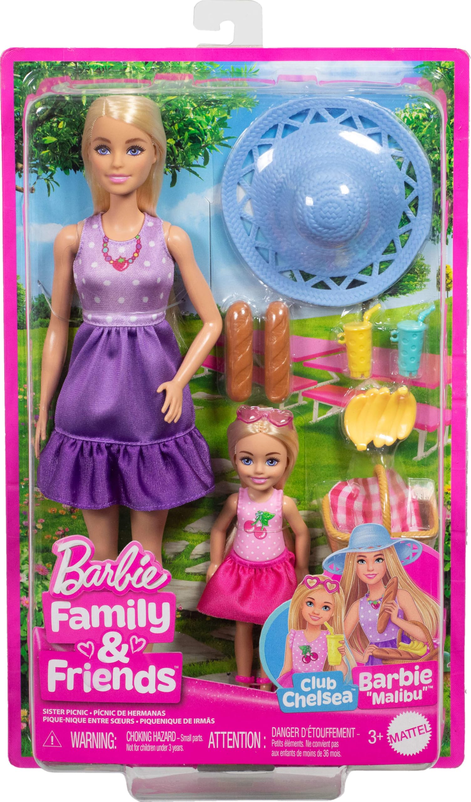 Foto 7 pulgar | Playset De Picnic Para Familiares Y Amigos De Barbie Con Muñecas De Moda - Venta Internacional.