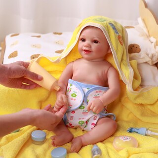 Foto 6 | Set De Baño Baby Doll Babeside Para 30-50 Cm Con Toalla, 16 Piezas De Regalo - Venta Internacional.