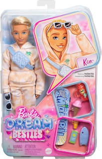 Foto 6 | Muñeca De Moda Barbie Dream Besties Ken Con Accesorios - Venta Internacional.