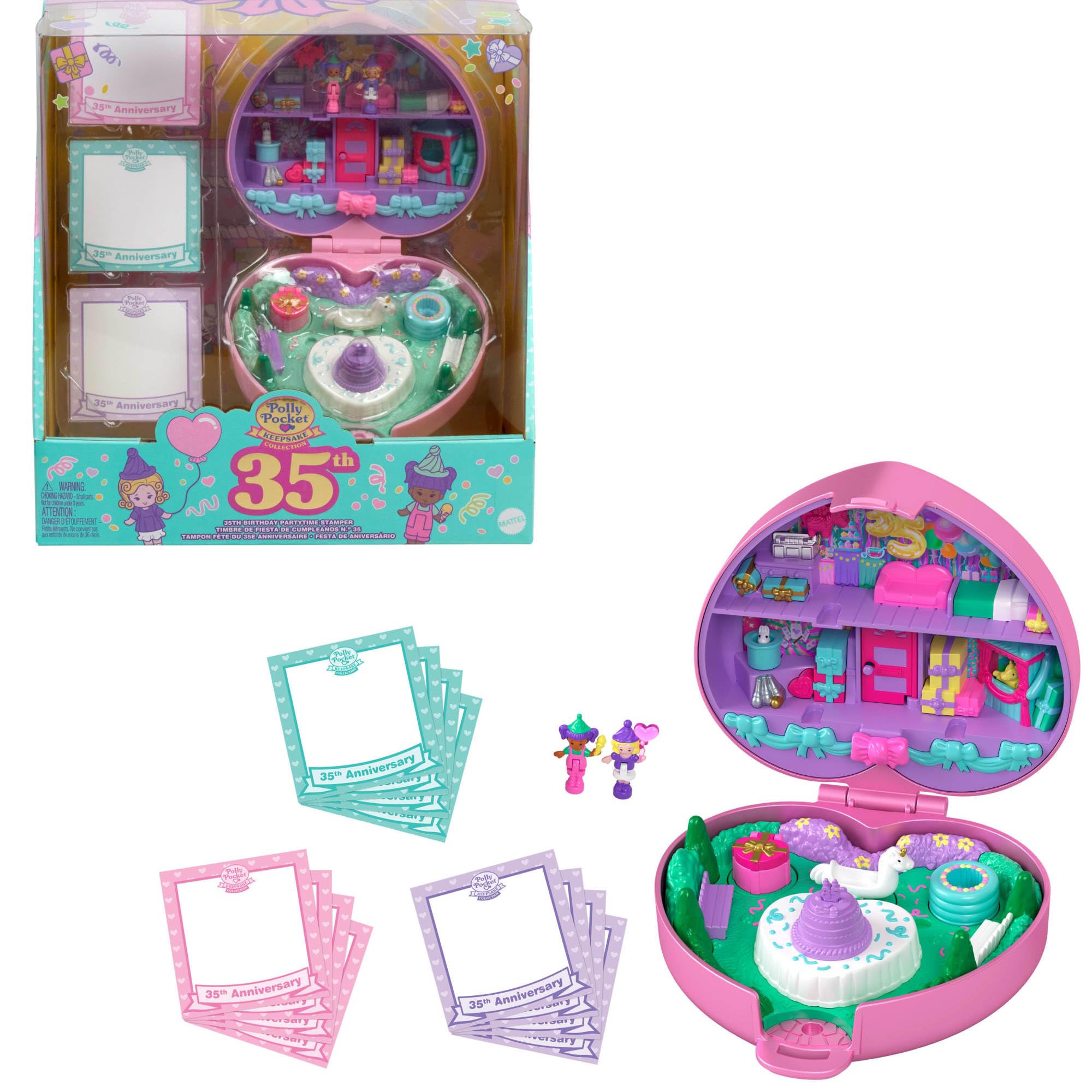 Foto 2 pulgar | Muñecas Y Set De Juego Polly Pocket Collector Heritage Compact - Venta Internacional.