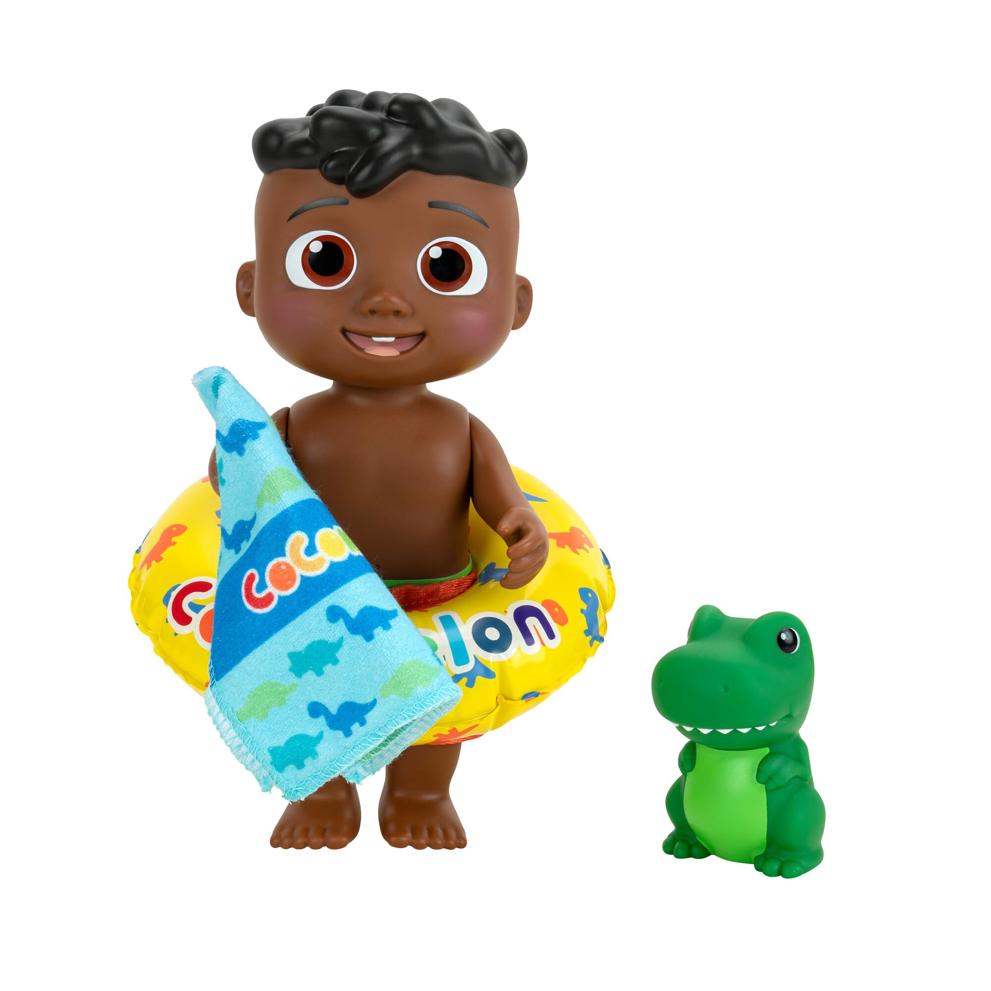 Muñeca Cocomelon Splish Splash Cody De Toy Con Dino Bath Squirter - Venta Internacional.