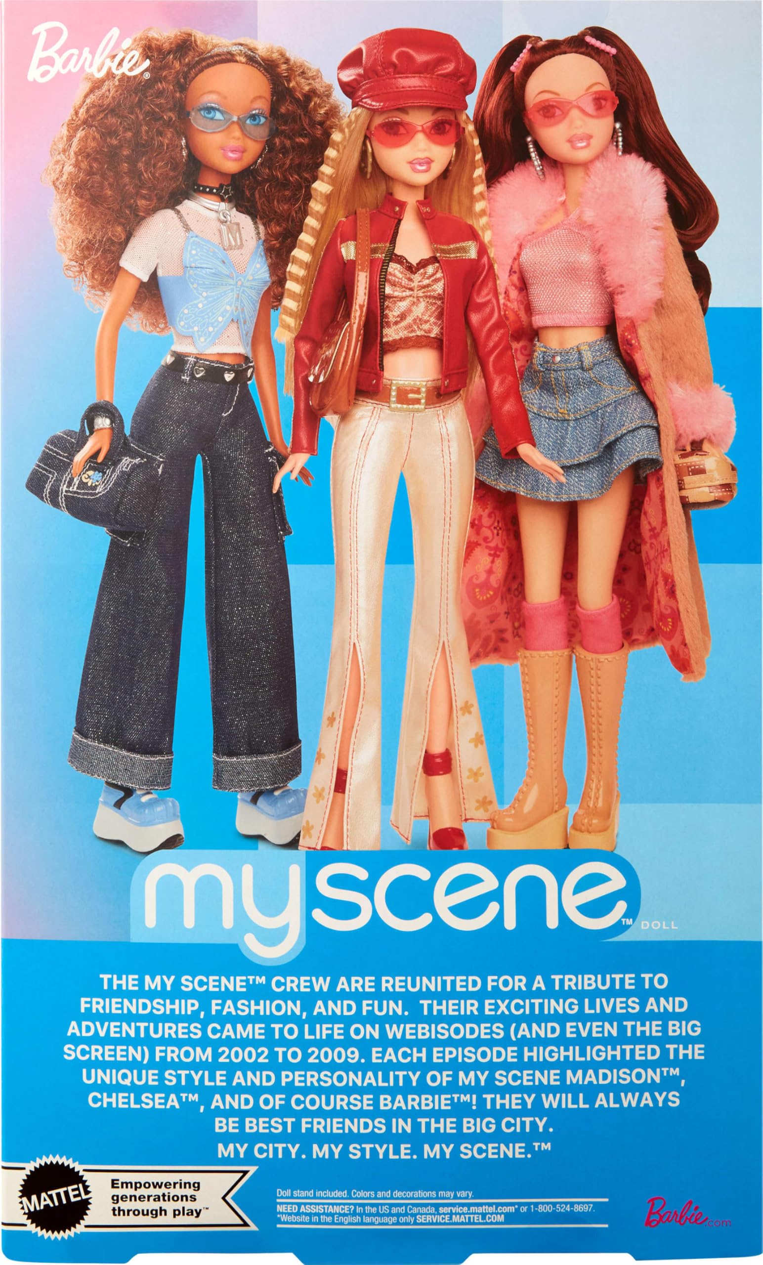 Foto 7 pulgar | Muñeca Barbie Signature My Scene Con Atuendo Y Accesorios - Venta Internacional.