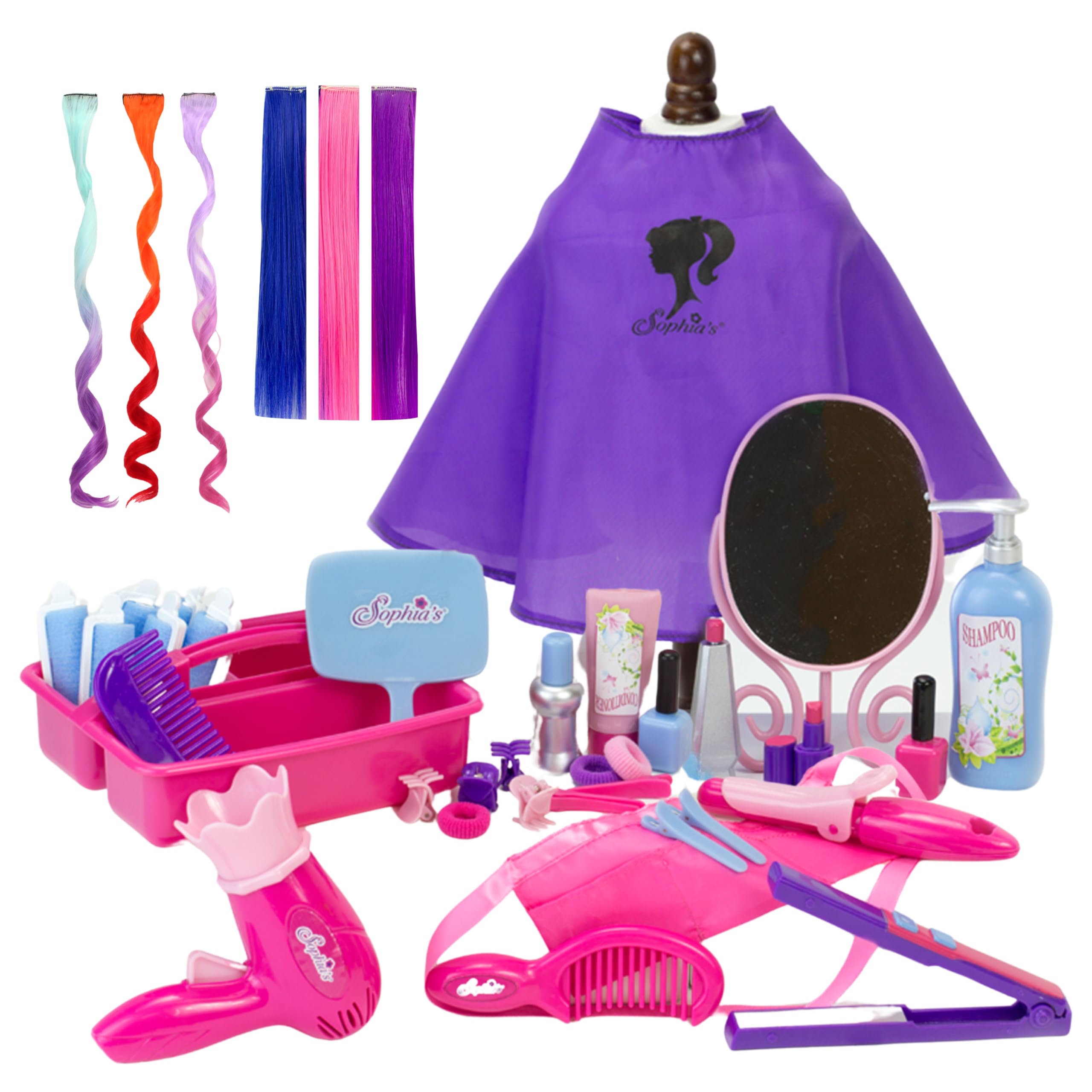 Foto 1 | Set De Peluquería Sophia's Doll De 18 Pulgadas Con 36 Piezas - Venta Internacional.