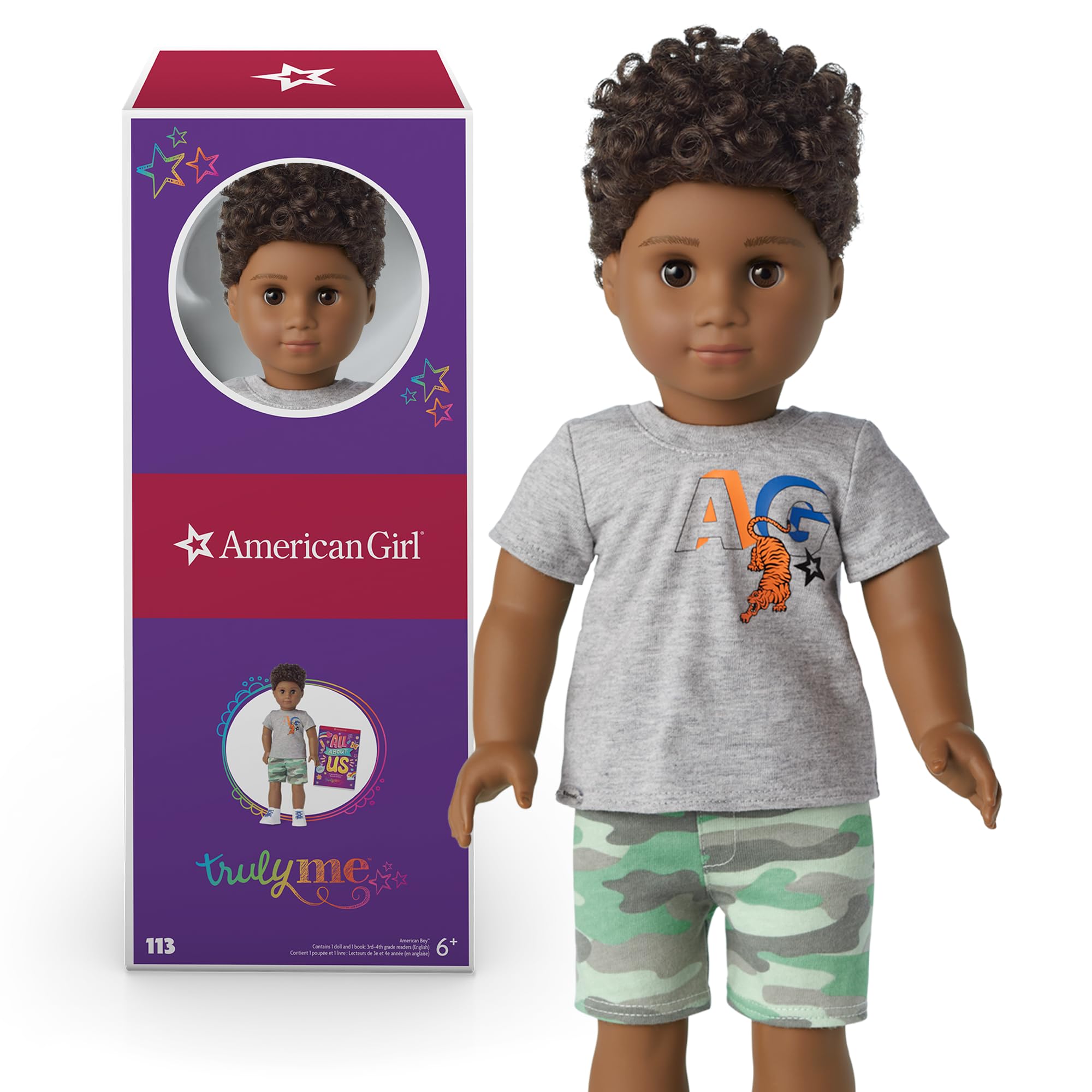Foto 2 pulgar | Muñeca American Girl Truly Me #113 De 18 Pulgadas Con Ropa Y Libro - Venta Internacional.