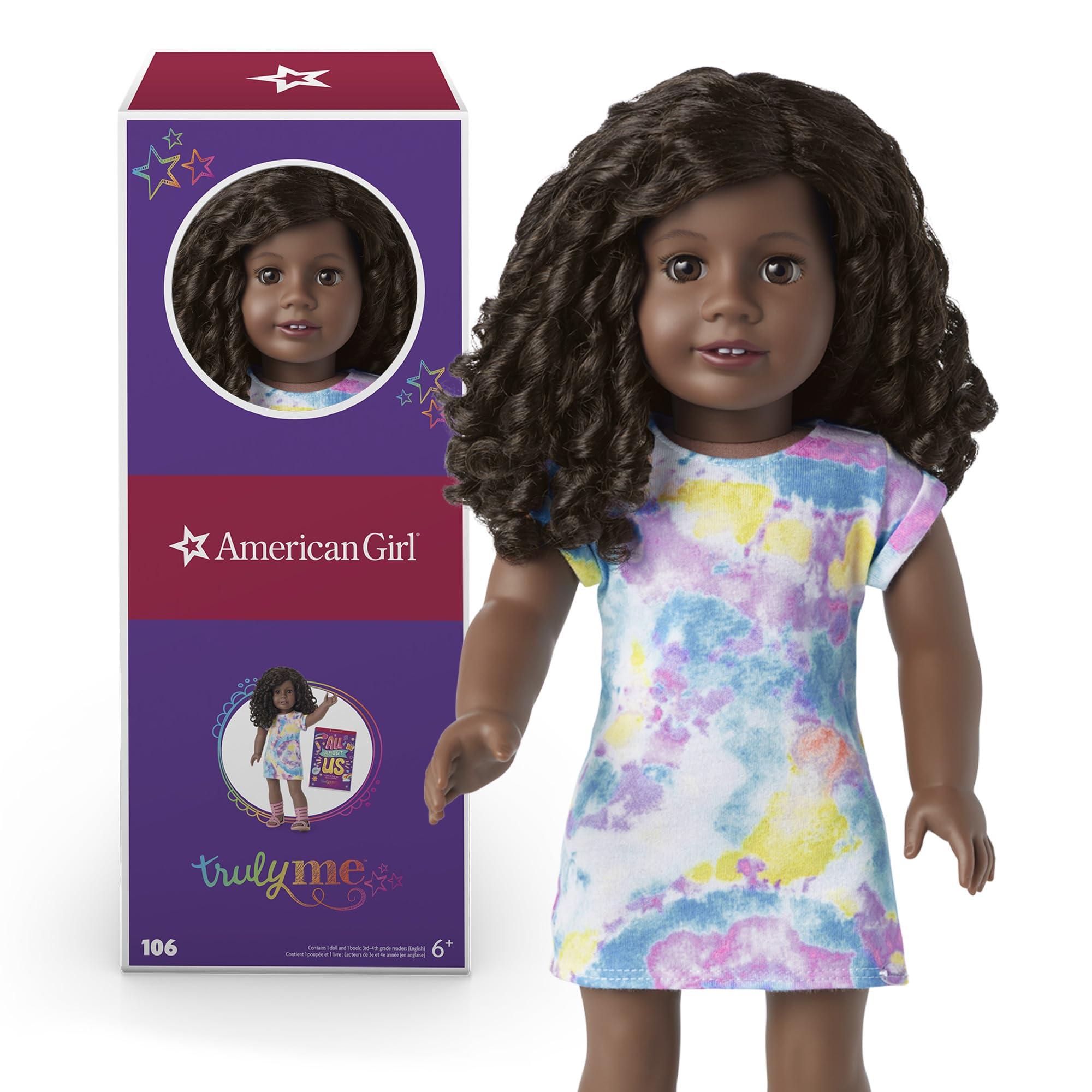 Foto 2 pulgar | Doll American Girl Truly Me, 18 Pulgadas, #106, Piel Muy Profunda - Venta Internacional.