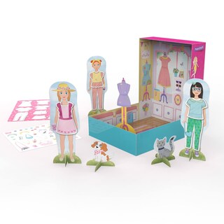 Foto 2 | Tienda De Moda Y Juguetes Educational Insights Papercraft Sweet Boutique - Venta Internacional.