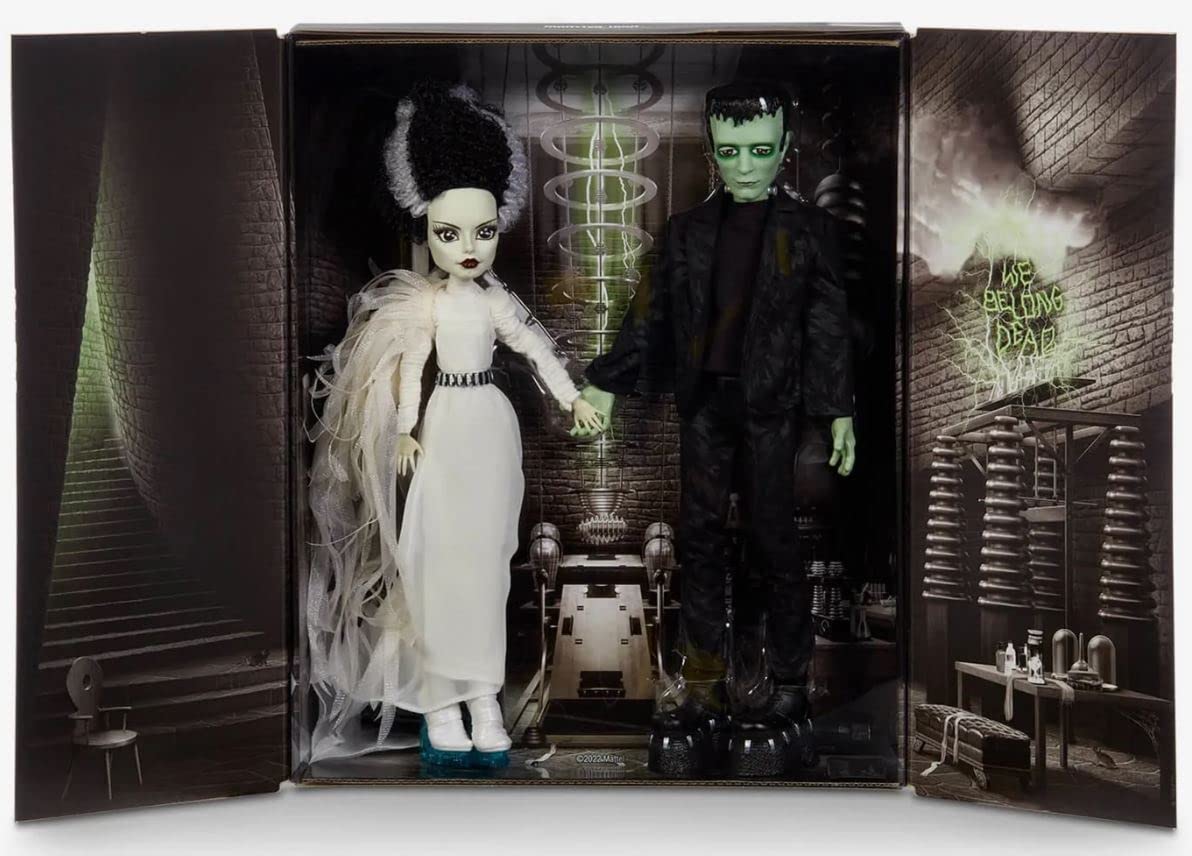 Foto 2 | Set de Muñecas Monster High Frankenstein & Bride 27cm Hdw25 - Venta Internacional