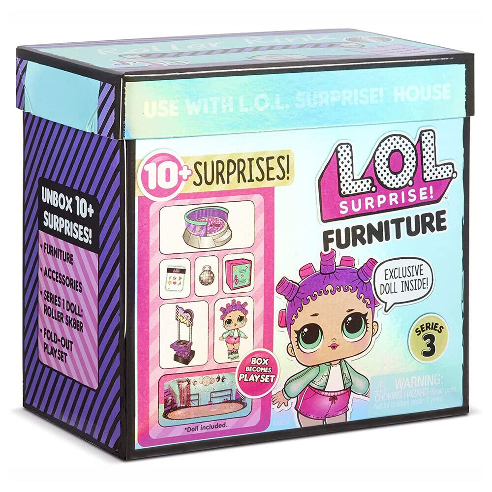 Playset L.o.l. ¡sorpresa! Mueble Roller Rink Con Muñeca Para Más De 4 Años - Venta Internacional.