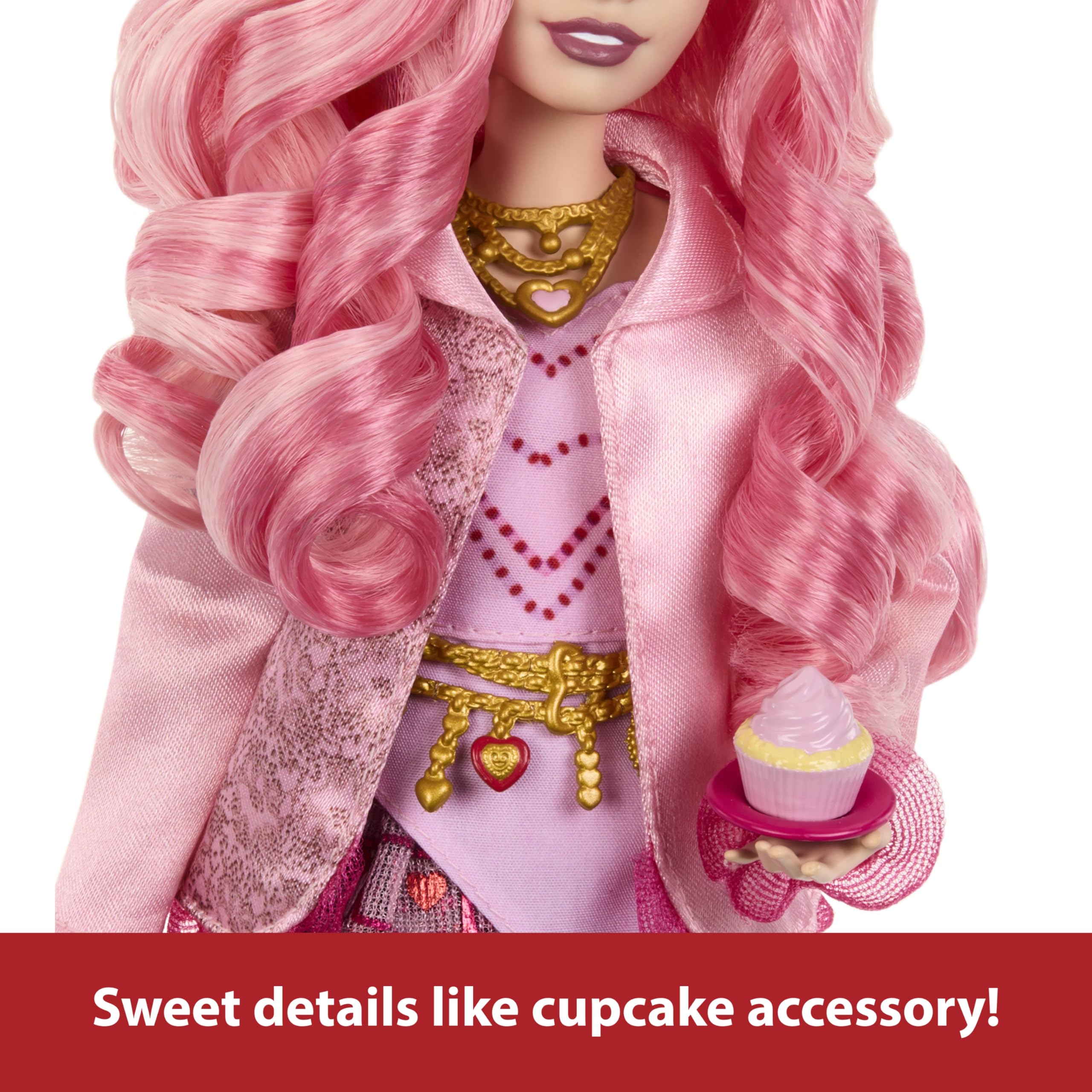 Foto 3 | Muñeca de Moda Mattel Disney Descendants Bridget Queen Of Hearts - Venta Internacional
