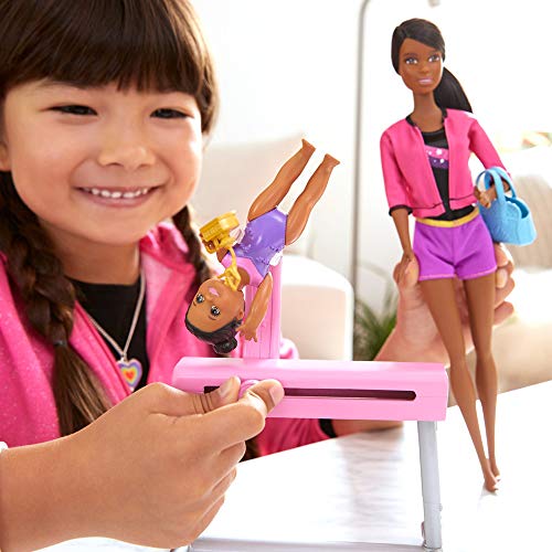 Foto 4 pulgar | Muñecas de Gimnasia  y Set de Juego Barbie- Venta Internacional