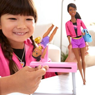 Foto 4 | Muñecas de Gimnasia y Set de Juego Barbie- Venta Internacional