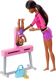 Foto 5 | Muñecas de Gimnasia y Set de Juego Barbie- Venta Internacional
