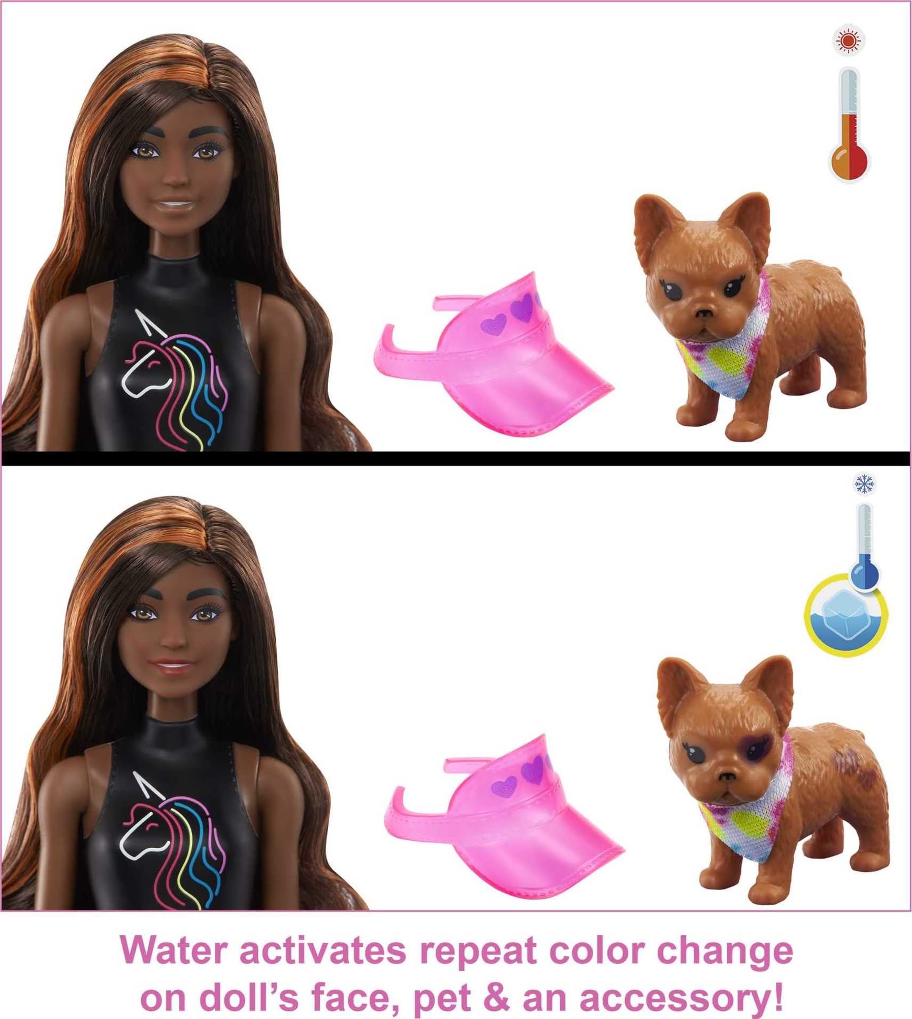 Foto 6 pulgar | Muñeca Barbie Color Reveal Totally Neon Fashions- Venta Internacional