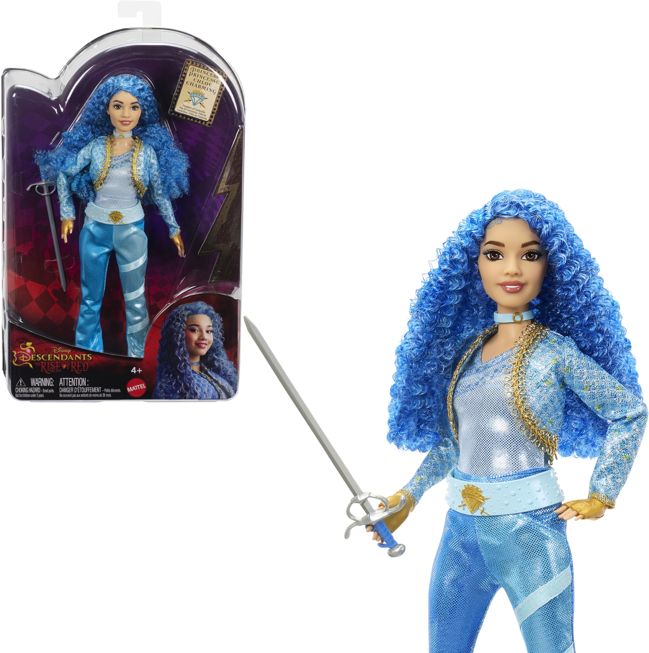 Foto 2 pulgar | Muñeca Mattel Disney Descendants Princess Chloe - Venta Internacional