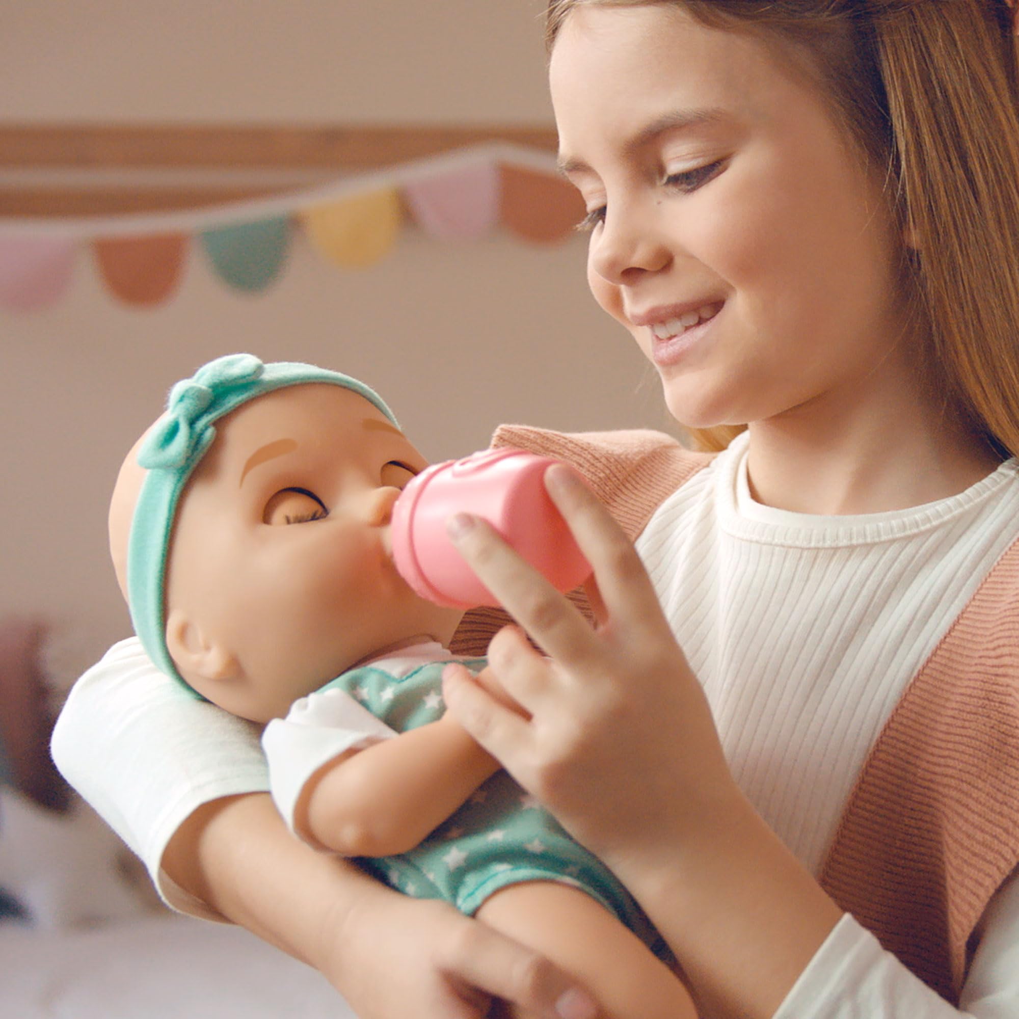 Foto 7 pulgar | Muñeca Imc Toys Be Loved Babies Sam 15 Con Accesorios De 18 M - Venta Internacional.