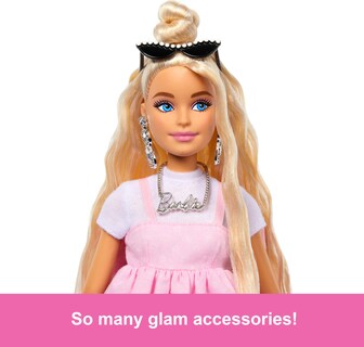 Foto 4 | Muñeca Moderna Barbie Deluxe Style #3 Con Atuendo Barbiecore - Venta Internacional.