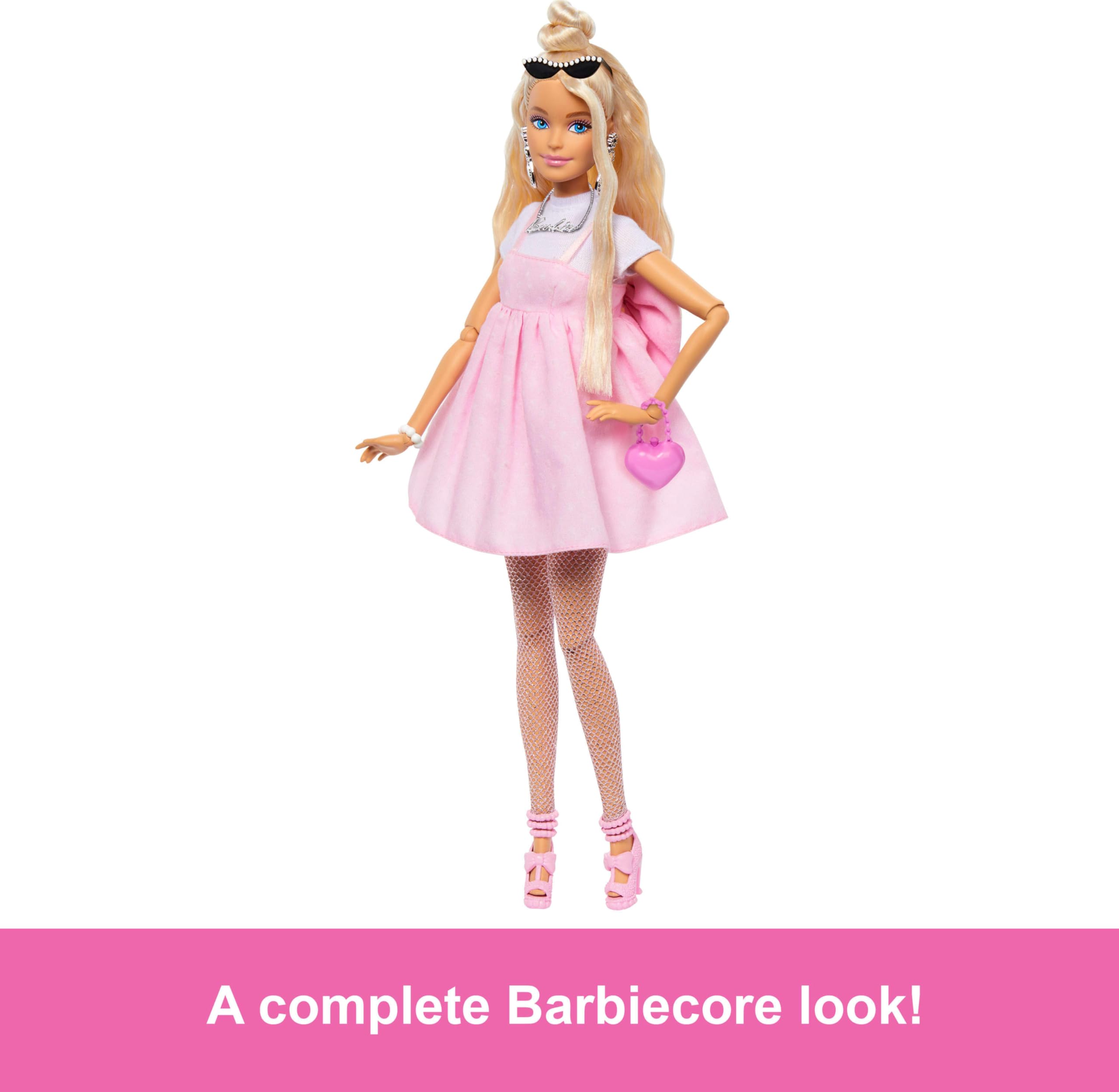 Foto 5 | Muñeca Moderna Barbie Deluxe Style #3 Con Atuendo Barbiecore - Venta Internacional.