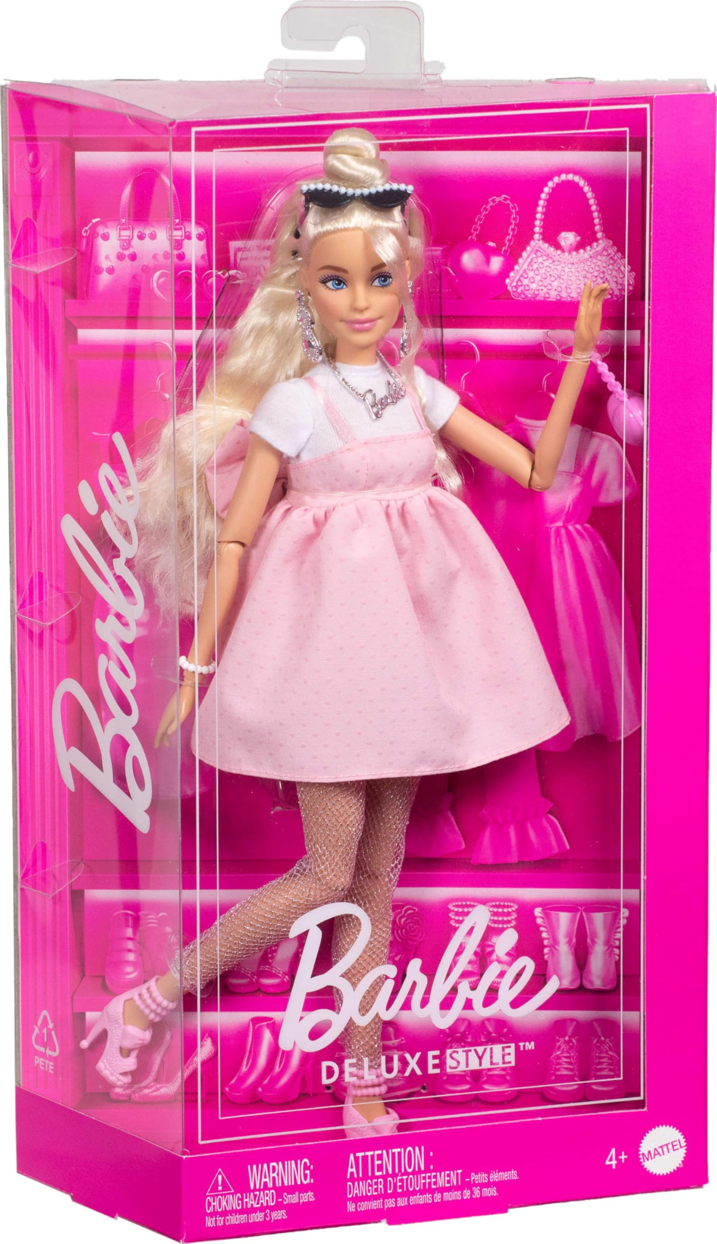 Foto 6 | Muñeca Moderna Barbie Deluxe Style #3 Con Atuendo Barbiecore - Venta Internacional.