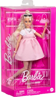 Foto 6 | Muñeca Moderna Barbie Deluxe Style #3 Con Atuendo Barbiecore - Venta Internacional.
