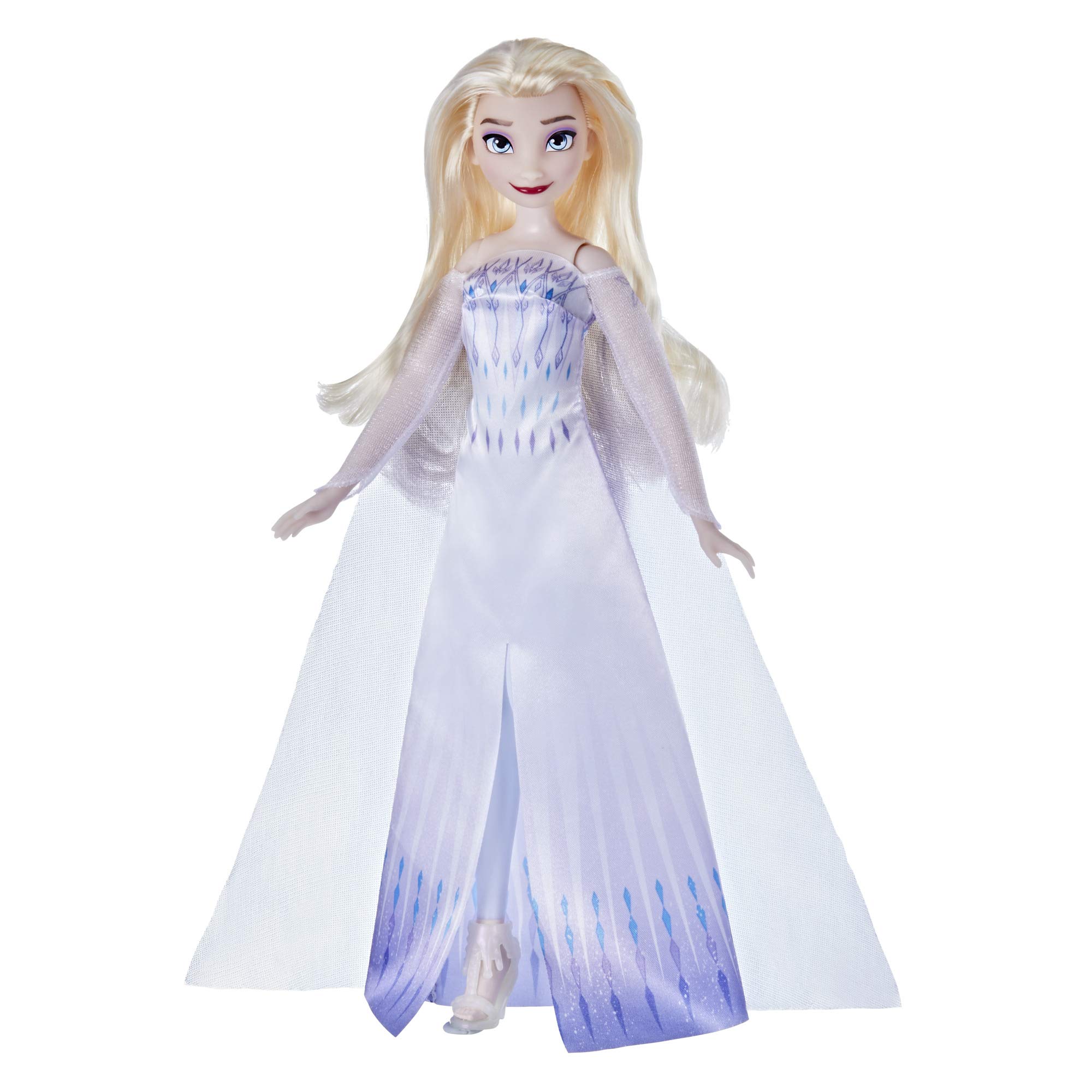 Muñeca De Moda Disney Frozen 2, La Reina De Las Nieves Elsa, Con Vestido Y Zapatos - Venta Internacional.