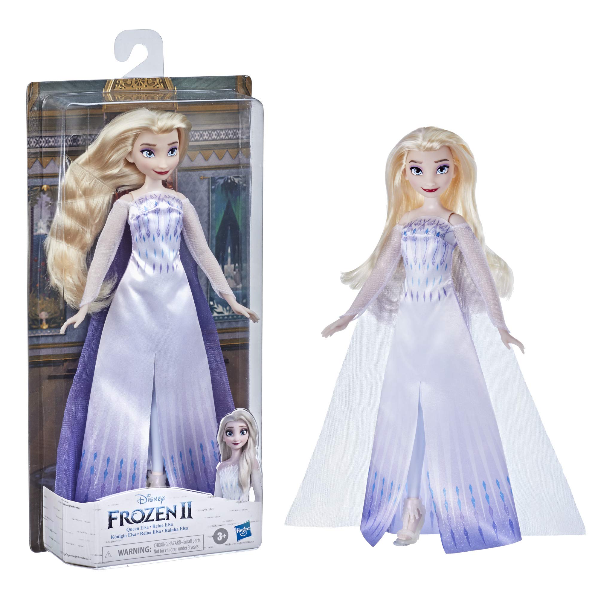 Foto 4 pulgar | Muñeca De Moda Disney Frozen 2, La Reina De Las Nieves Elsa, Con Vestido Y Zapatos - Venta Internacional.