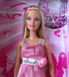 Foto 2 | Muñeca Barbie Fashion Fever Disco Ball con Mini vestido rosa - Venta Internacional