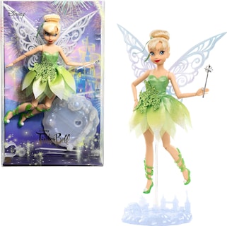 Foto 1 | Muñeca De Coleccionista Mattel Disney Tinker Bell Con Alas Peter Pan - Venta Internacional.