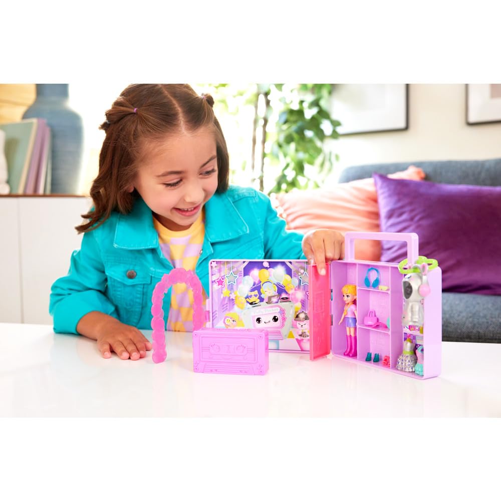 Foto 3 pulgar | Muñeca Moderna Polly Pocket Disco Dance Con 16 Accesorios - Venta Internacional.