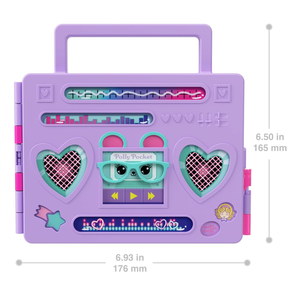 Foto 4 pulgar | Muñeca Moderna Polly Pocket Disco Dance Con 16 Accesorios - Venta Internacional.