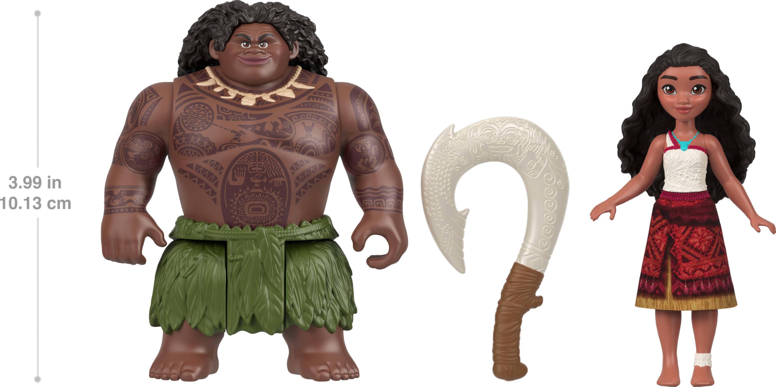 Foto 3 pulgar | Toy Mattel Disney Moana & Maui Ocean Adventures, Paquete De 2 - Venta Internacional.