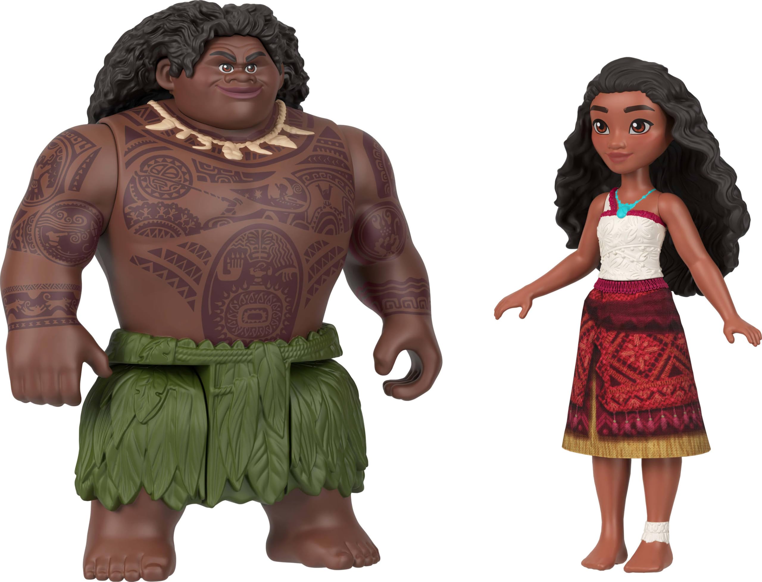 Foto 7 pulgar | Toy Mattel Disney Moana & Maui Ocean Adventures, Paquete De 2 - Venta Internacional.