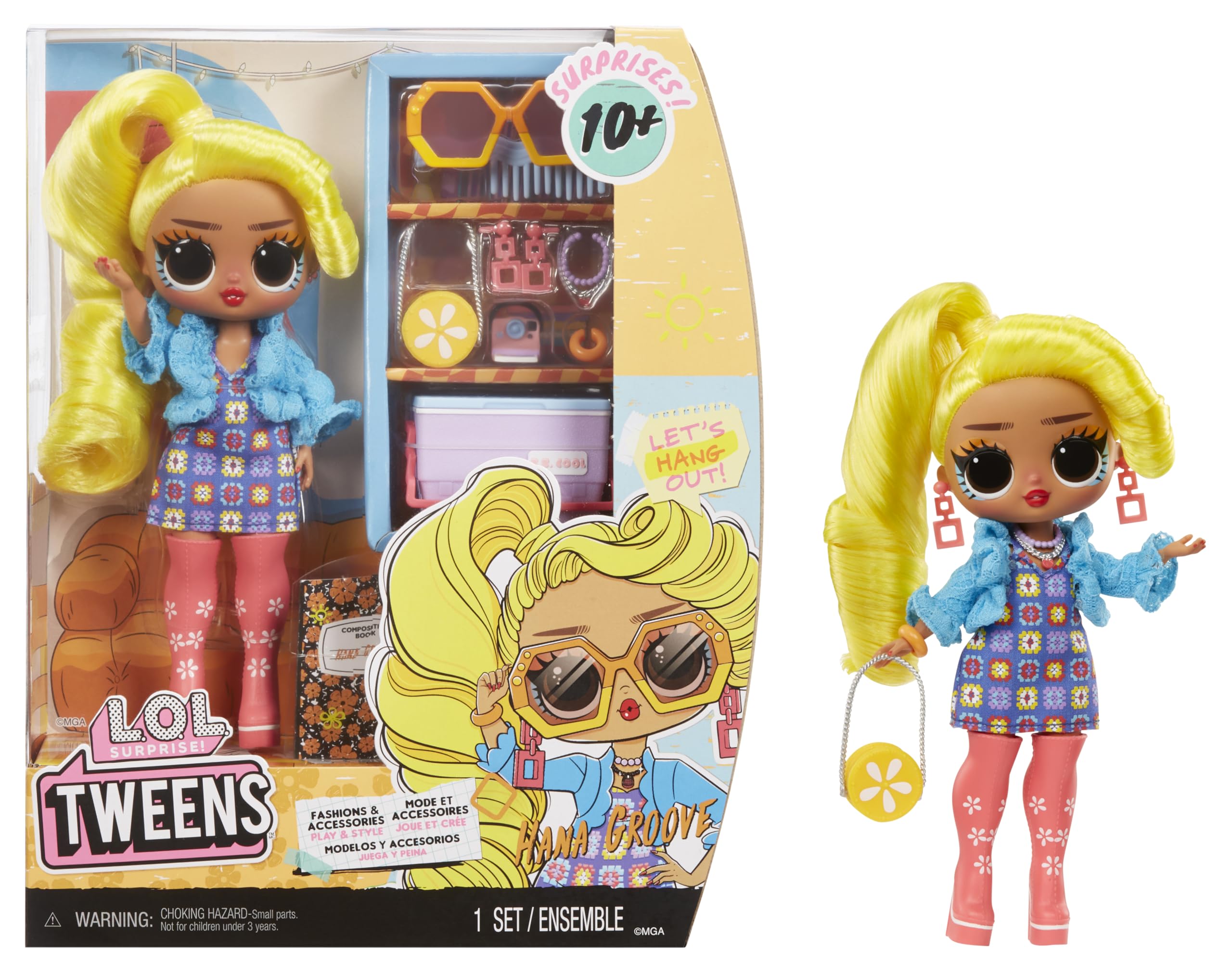 Foto 1 | Muñeca De Moda L.o.l. ¡sorpresa! Hana Groove Para Preadolescentes Con Más De 10 Sorpresas - Venta Internacional.