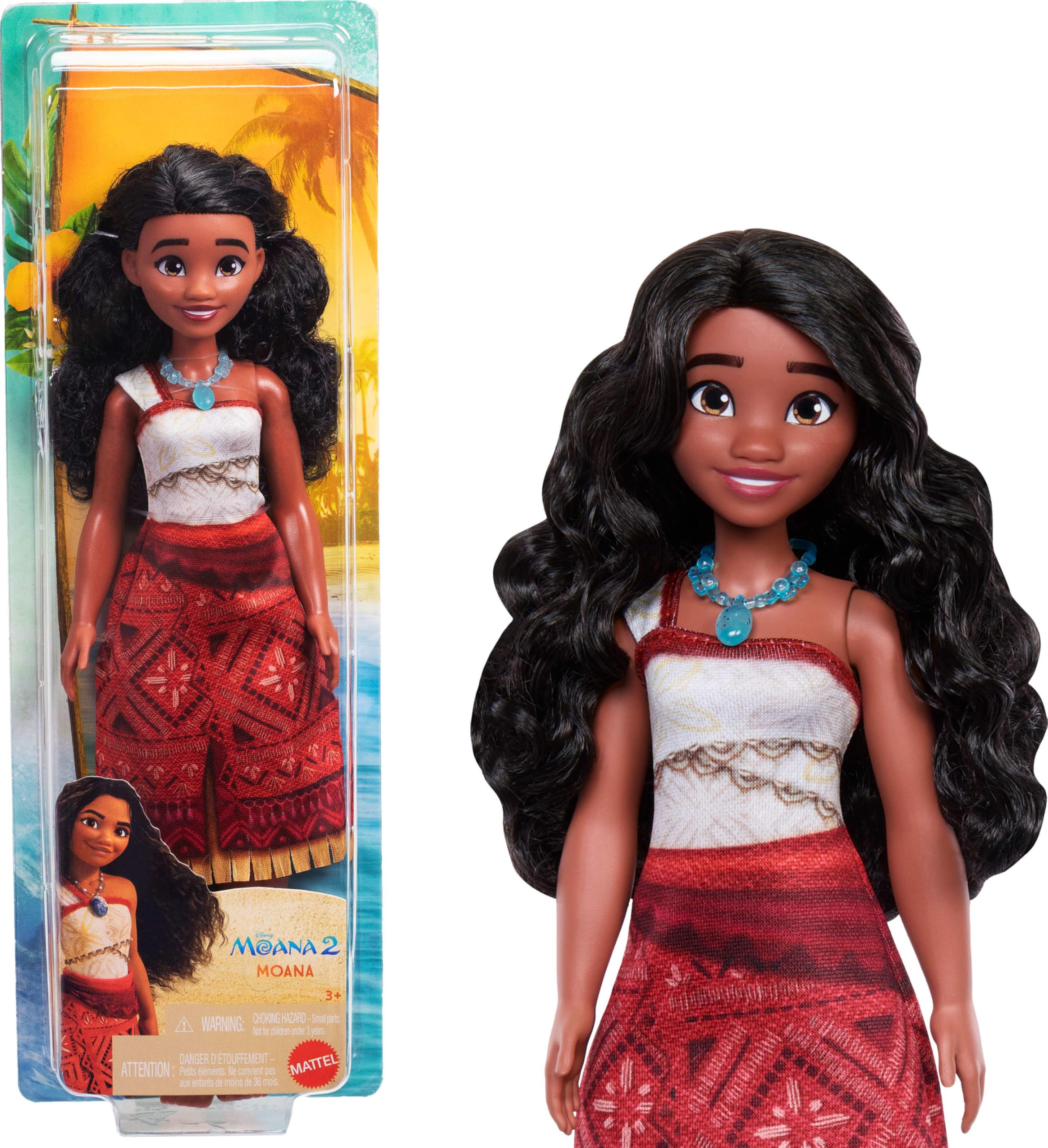 Foto 2 pulgar | Muñeca De Moda Mattel Disney Moana 2 Con 2 Accesorios - Venta Internacional.