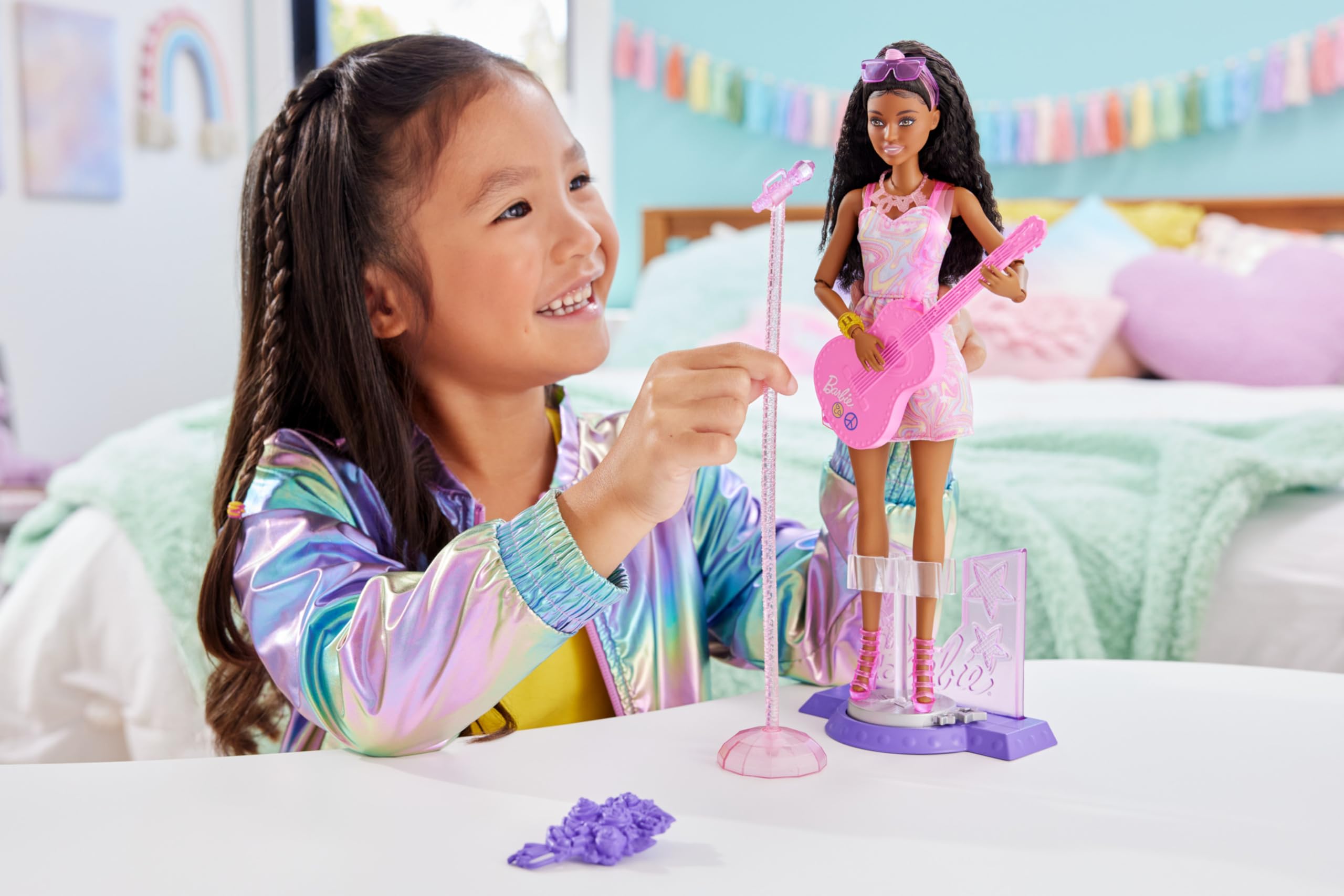 Foto 3 pulgar | Muñeca Barbie Pop Star Del 65 Aniversario Con Accesorios - Venta Internacional.