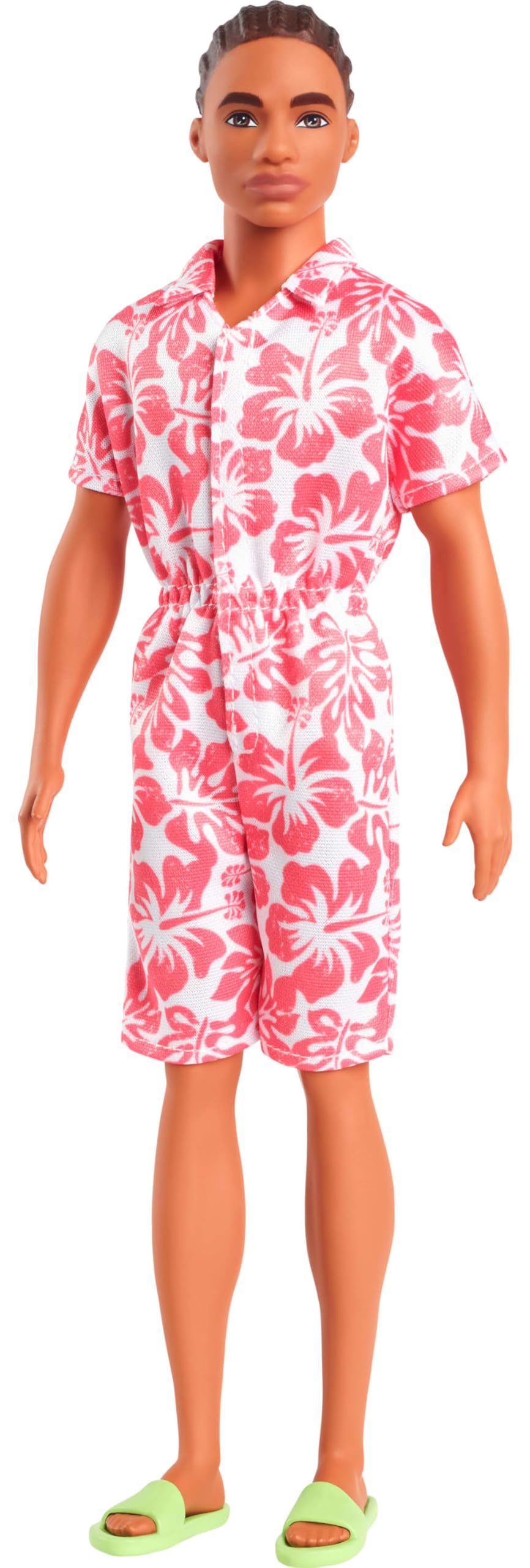 Foto 2 pulgar | Muñeco Barbie Fashionistas Ken #235 con Mono Coral - Venta Internacional