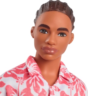 Foto 3 | Muñeco Barbie Fashionistas Ken #235 con Mono Coral - Venta Internacional