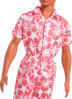 Foto 4 | Muñeco Barbie Fashionistas Ken #235 con Mono Coral - Venta Internacional