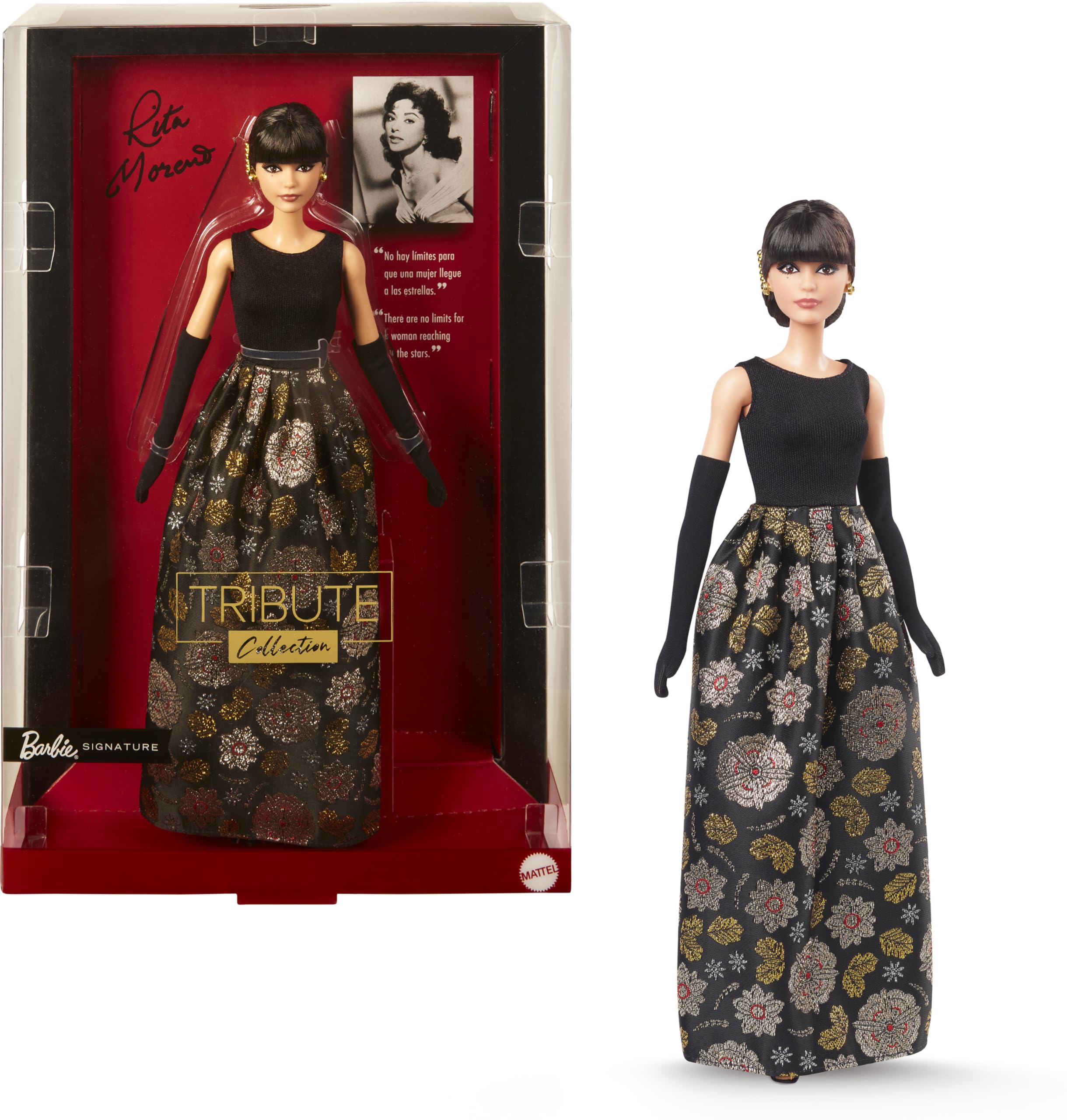 Muñeca Coleccionable Barbie Signature Tribute Rita Moreno - Venta Internacional.