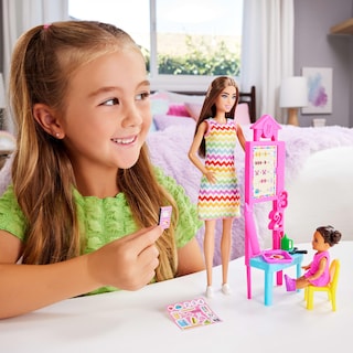 Foto 2 | Muñeca Barbie Teacher y Accesorios - Venta Internacional