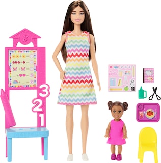 Foto 5 | Muñeca Barbie Teacher y Accesorios - Venta Internacional