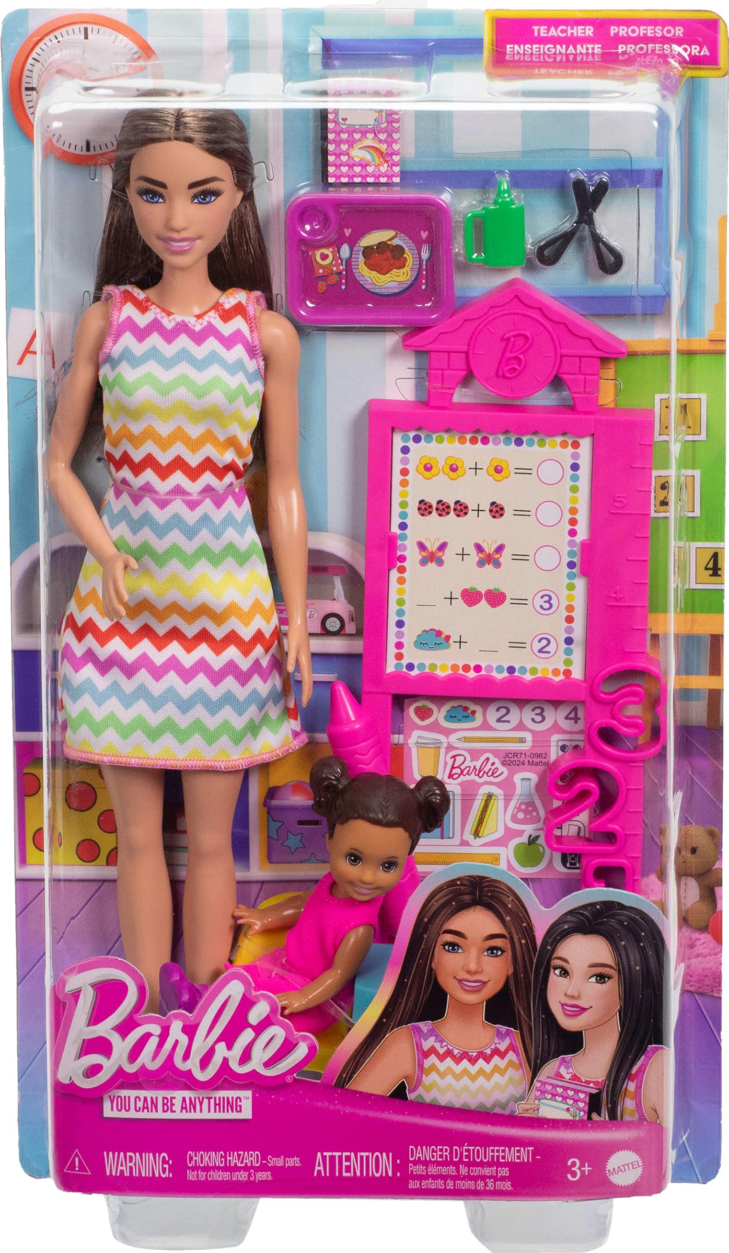 Foto 6 | Muñeca Barbie Teacher y Accesorios - Venta Internacional