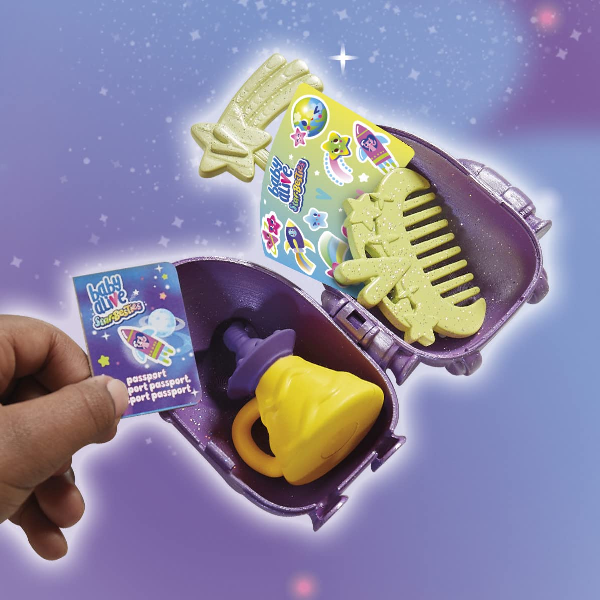 Foto 7 pulgar | Muñeca Baby Alive Star Besties Lovely Luna De 20 Cm Con Acceso. - Venta Internacional.