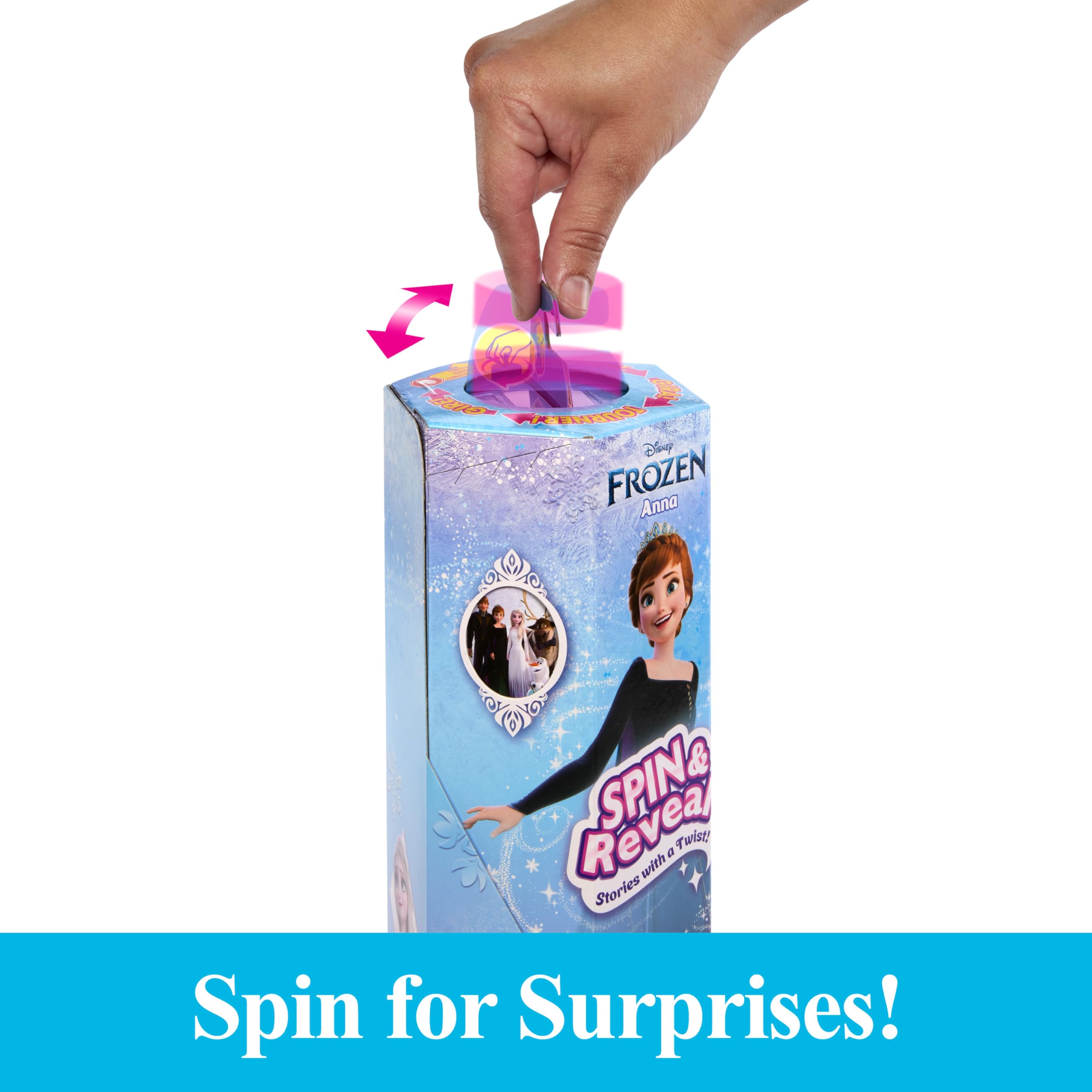 Foto 4 pulgar | Muñeca Mattel Disney Frozen Anna con 11 Sorpresas - Venta Internacional