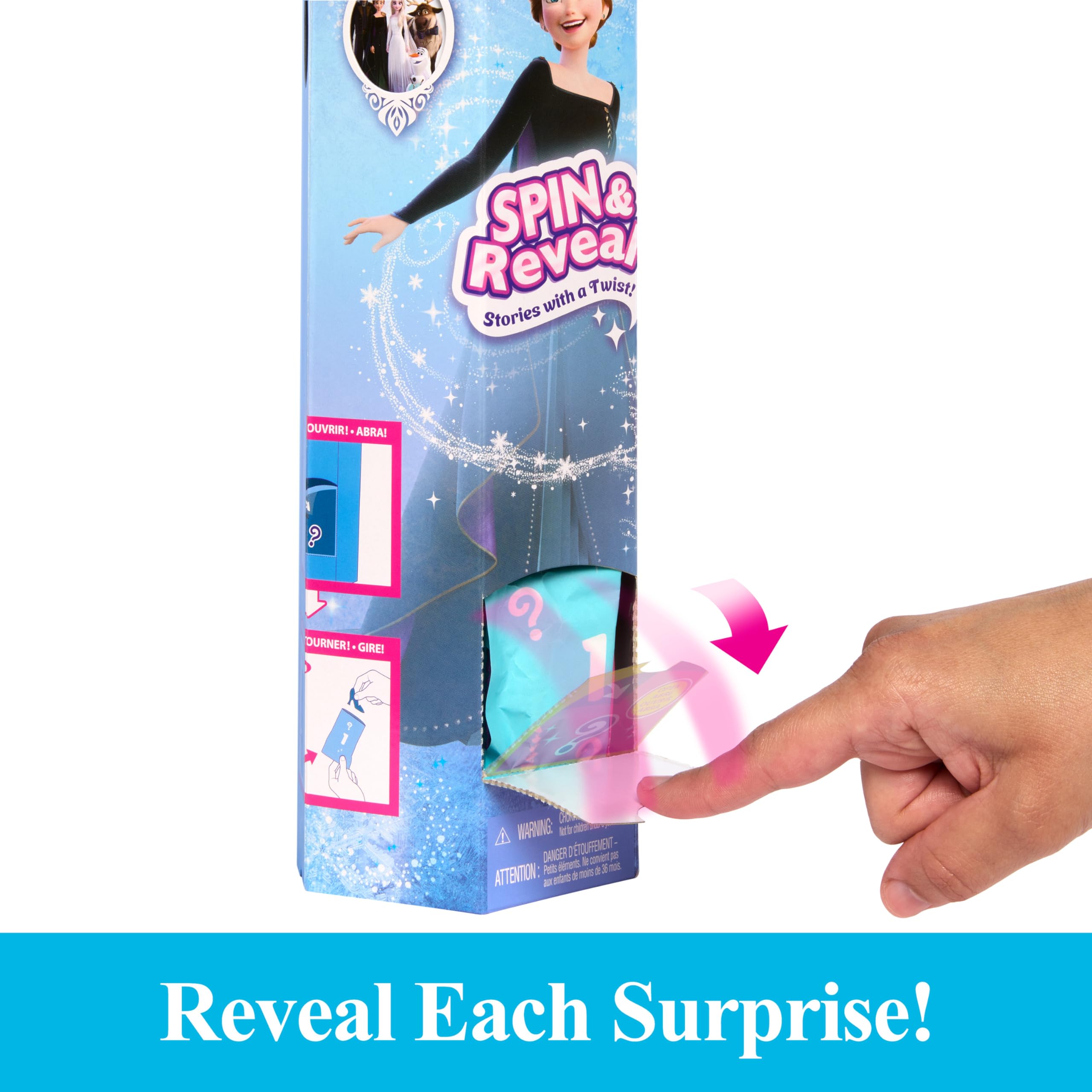 Foto 5 pulgar | Muñeca Mattel Disney Frozen Anna con 11 Sorpresas - Venta Internacional