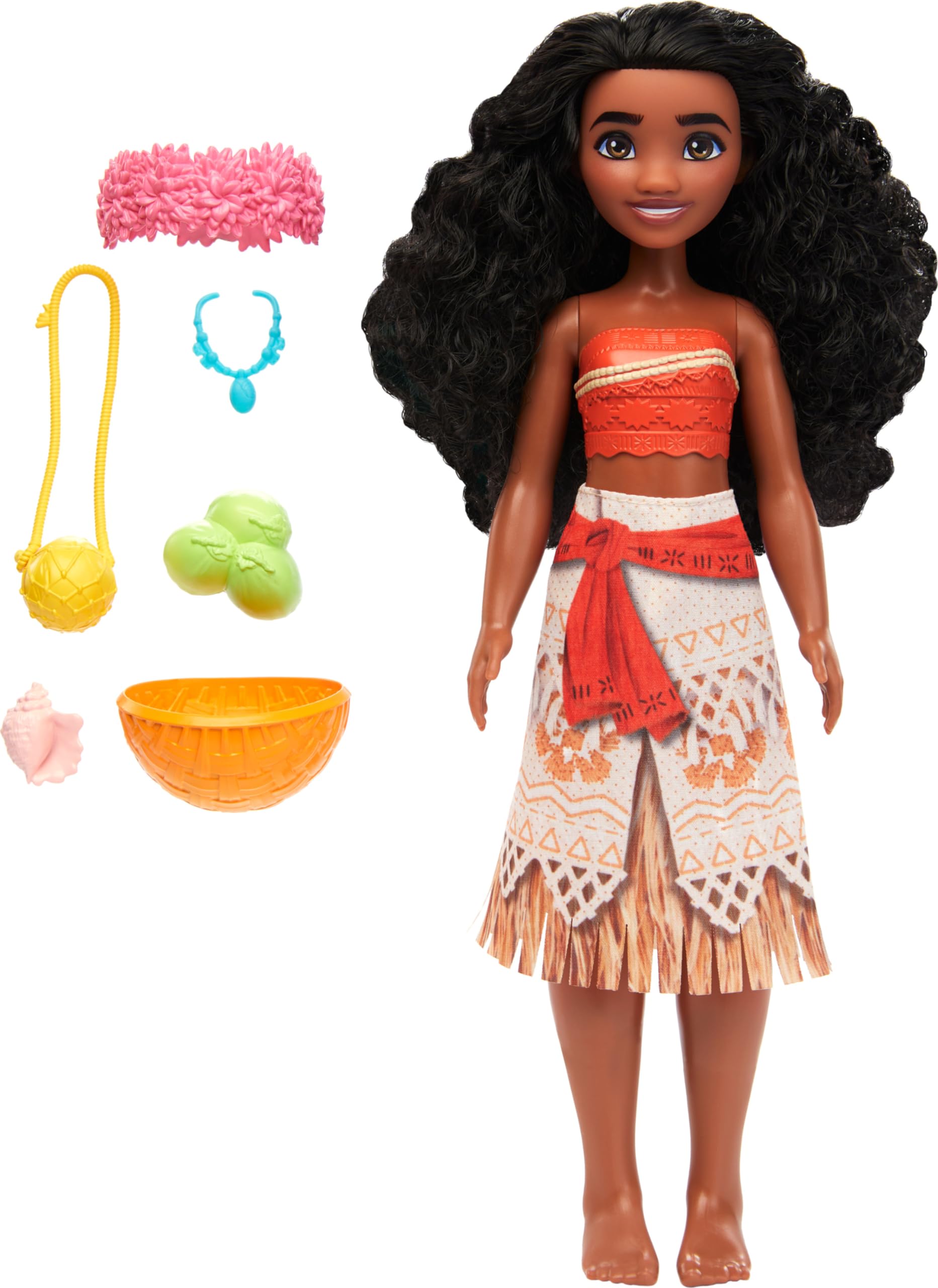 Foto 6 pulgar | Muñeca Mattel Disney Princess Island Adventure Moana-Venta Internacional