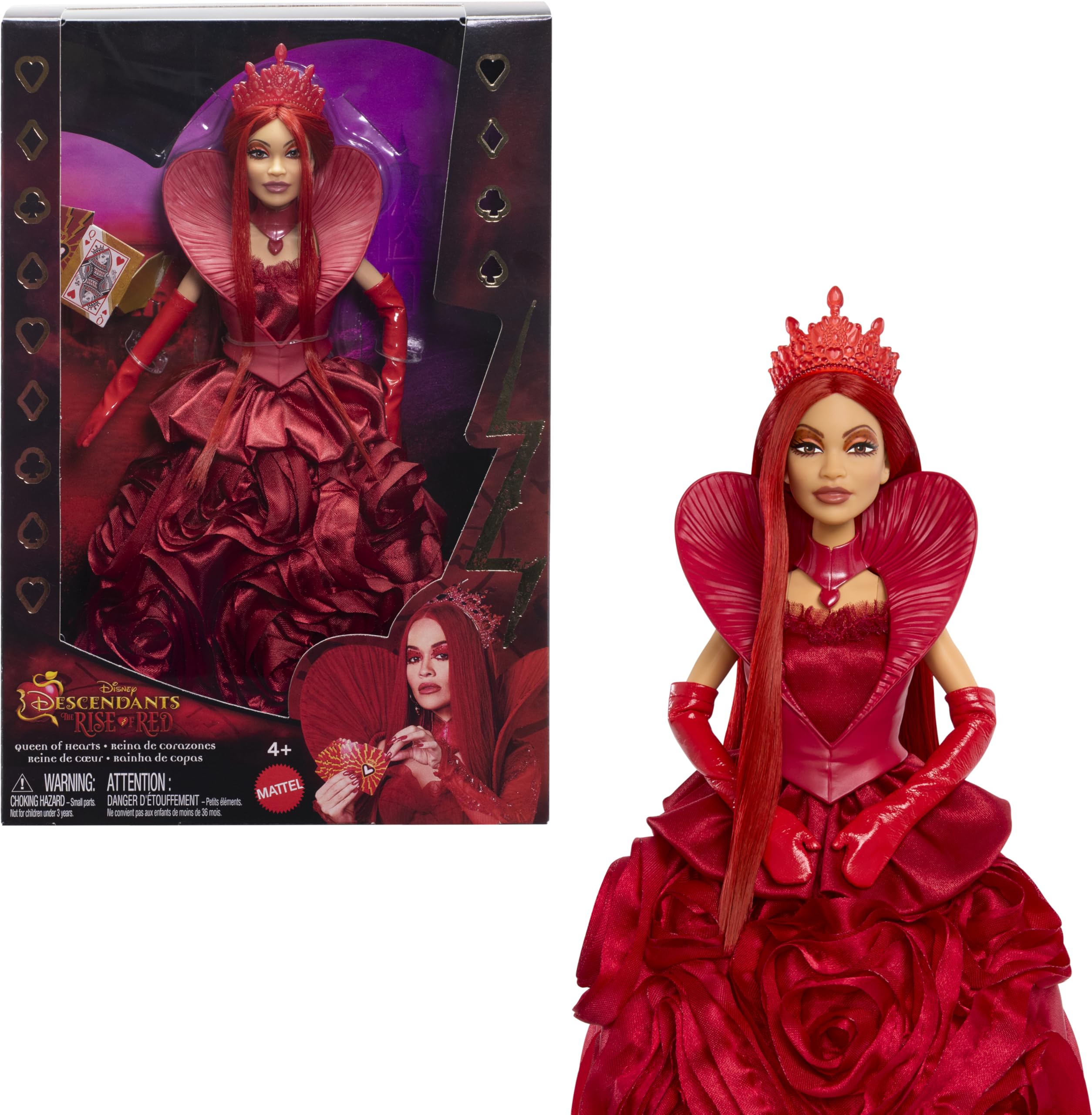 Foto 2 pulgar | Muñeca Disney Descendants Reina de Corazones - Venta Internacional