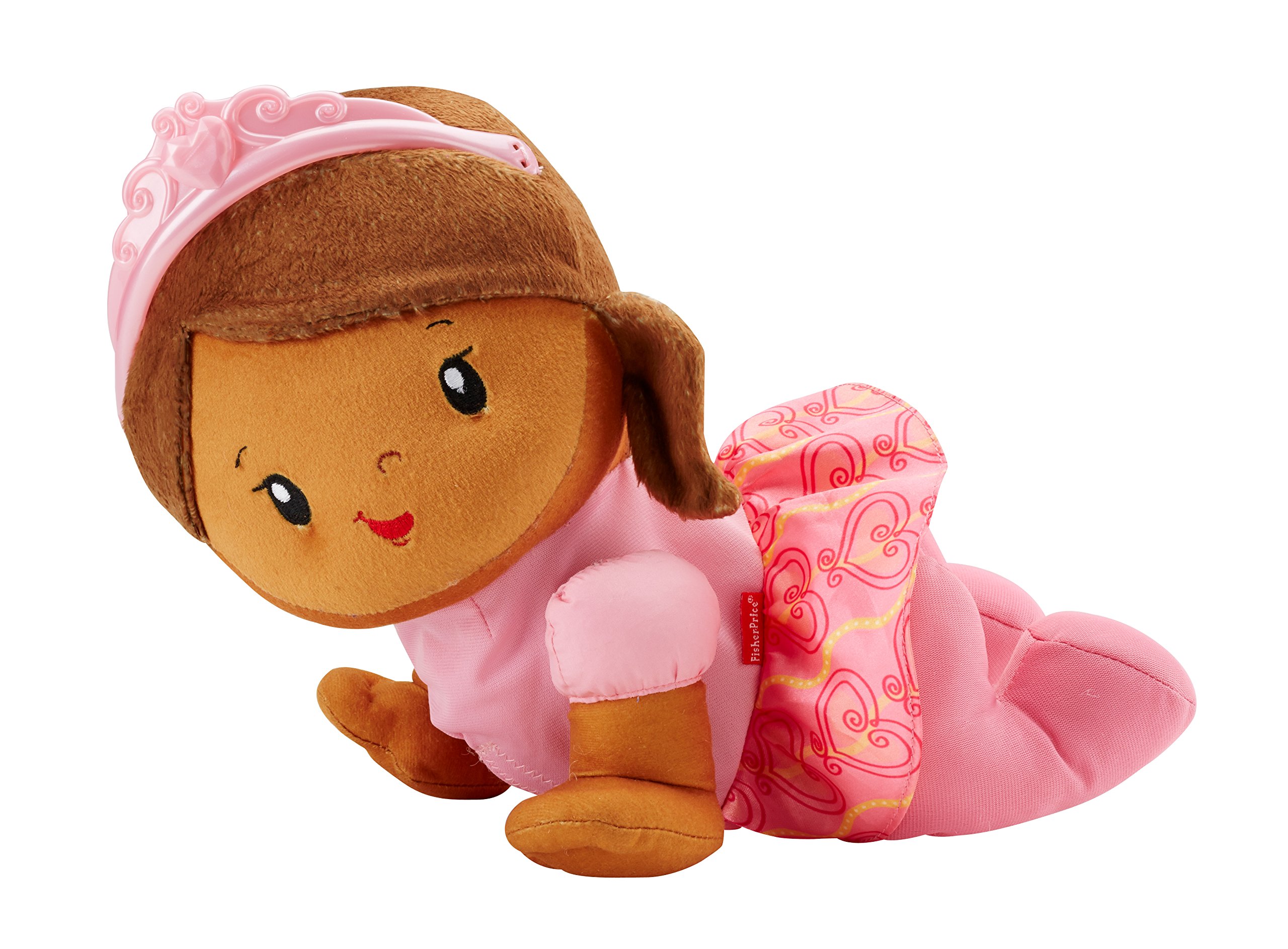 Foto 2 pulgar | Muñeca Fisher-price Princess Mommy Touch 'n Crawl Afroamericana - Venta Internacional.