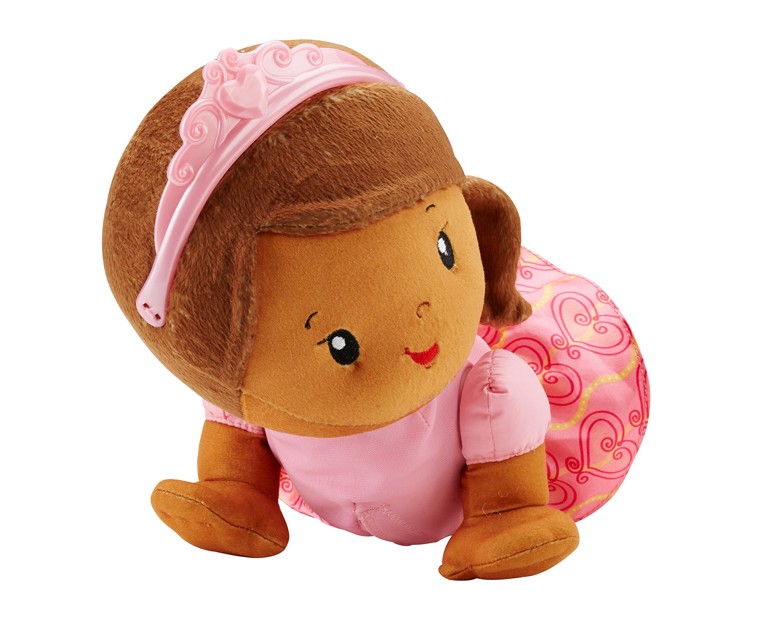 Foto 7 pulgar | Muñeca Fisher-price Princess Mommy Touch 'n Crawl Afroamericana - Venta Internacional.