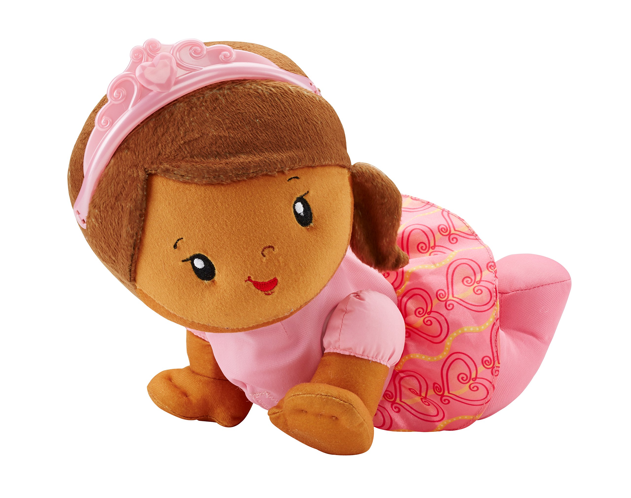 Foto 8 pulgar | Muñeca Fisher-price Princess Mommy Touch 'n Crawl Afroamericana - Venta Internacional.